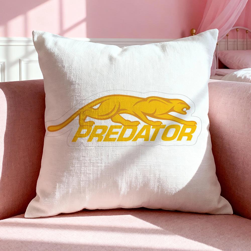 Movie PPredator Cushion Cover Breathable Linen Pillowcase Summer Odorless EcoFriendly Invisible Zipper Washable 30X30cm