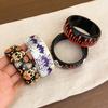 Europe American Style Halloween Acrylic Bangle Pumpkin Skull Hand Ring Girls