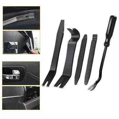 Kit de Remoção de Acabamento Interno de Carro com 1/5 Peças, Ferramentas de Alavanca para Remoção Sem Arranhões para Painel da Porta, Painel de Clips de Carro e Desmontagem do Painel do Rádio