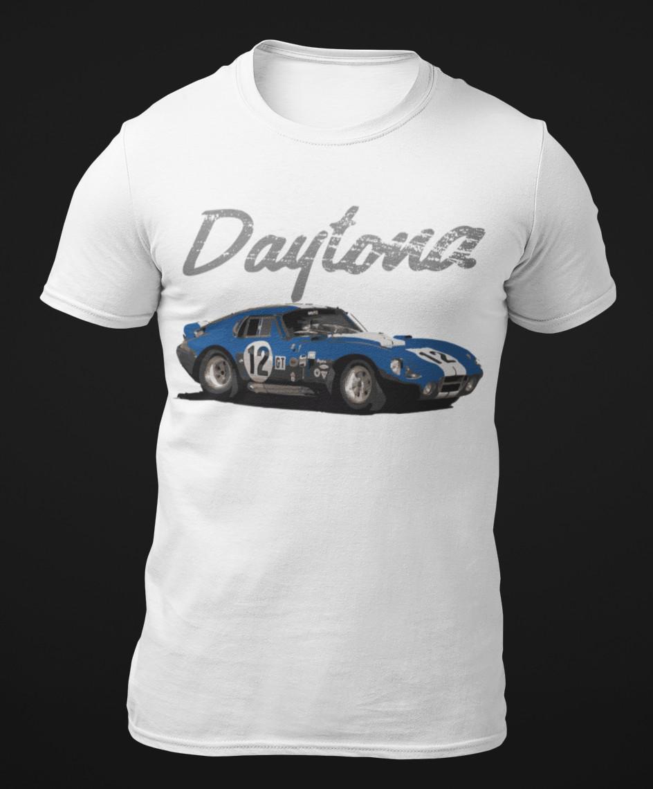 Shelby Cobra Daytona 1966 Race Car T-Shirt XXL