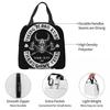 Viking Blood Runs Through My Veins Insulated Lunch Bag for Kids School Cooler Thermal Food Box Tote Lunch Boxes Container