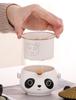 Panda Travel Tea Set Outdoor Portable Quick Cup One Pot Two Cups Tea Set Gift Box Kung Fu Brewing Teapot