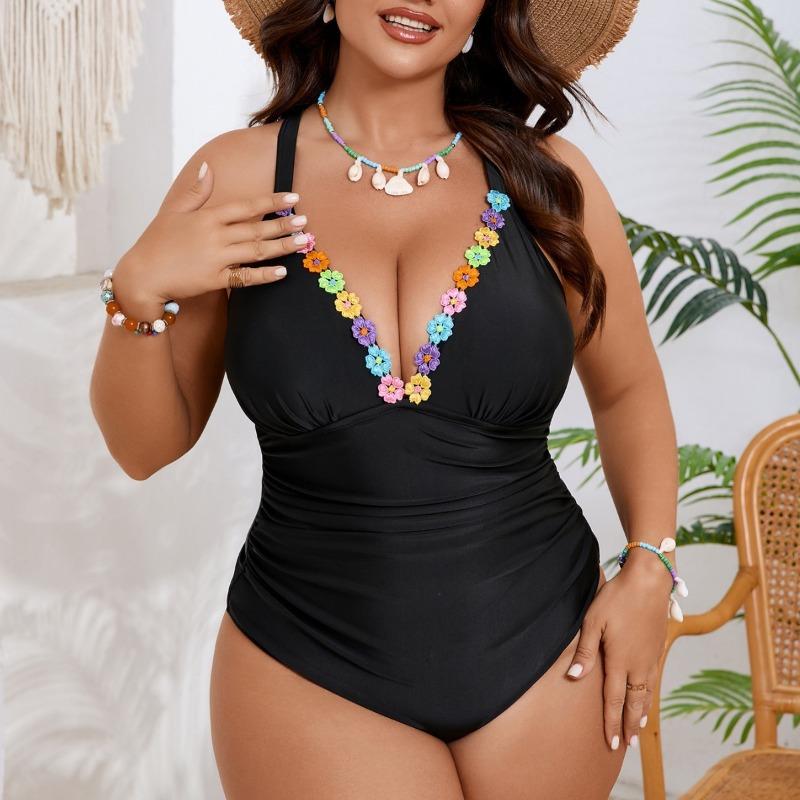 2026 Plus Size  Women High Waist Bikini Swimsuits, Women's Swimwear & Clothing