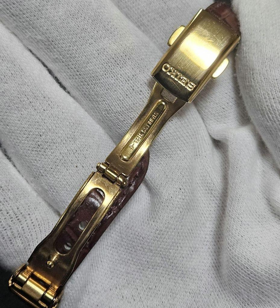 [USED] SEIKO Women's Watch SOLAR Gold Silver