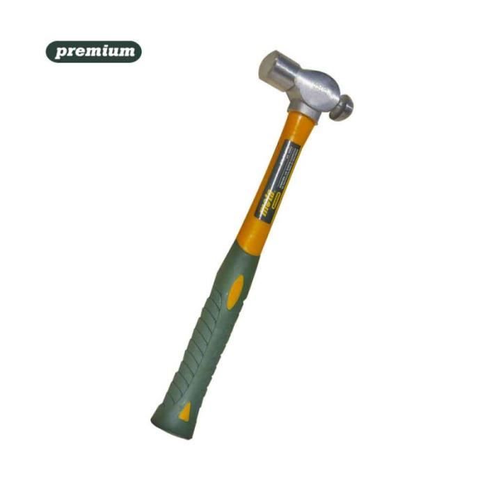 Marteau de mécanicien tête boule 335gr manche en fibre de verre mb03