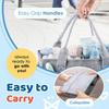 Soft Thick Felt Baby Storage Basket Multi Pocket Diaper Caddy Newborn Essentials Nursery Organizer