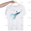 Final Fantasy 7 Fan Art Harajuku Men's Tshirt Printed Unisex Short Sleeve T-shirt Cool Cartoon Casual Male Streetwear Tops