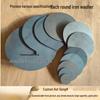 Round Iron Plate Gasket - Thickened Circular Washer