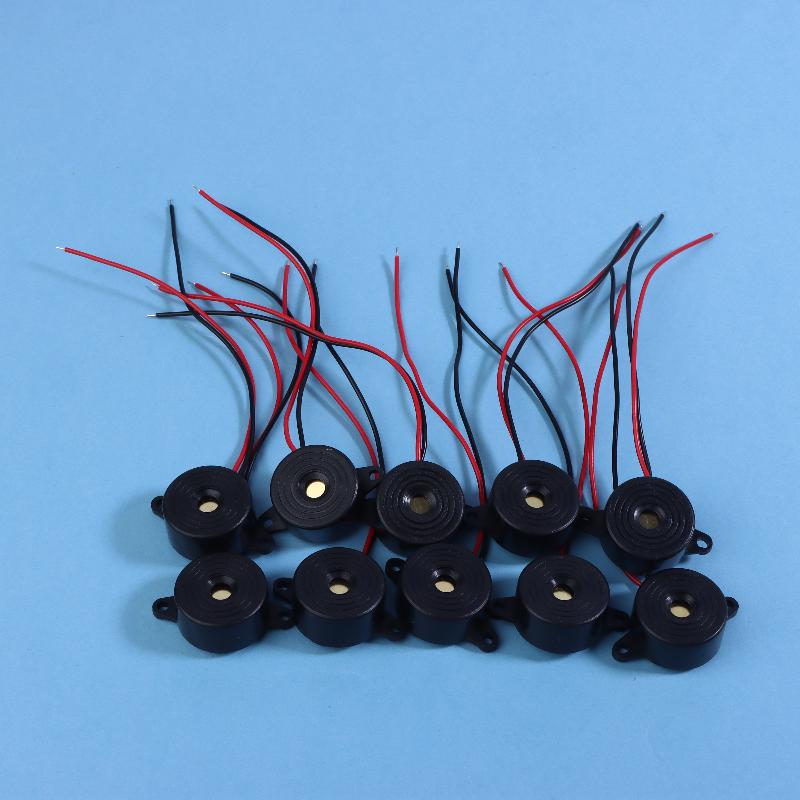 5/10 Stück Hochdezibel Buzzer Sfm-20B DC 3-24V Kontinuierlicher Ton Buzzer 2312 Aktive Piezo-Buzzer für Auto