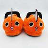 Chainsaw Man Pochita Plush Slippers - Cute Winter Cotton Shoes for Men & Women