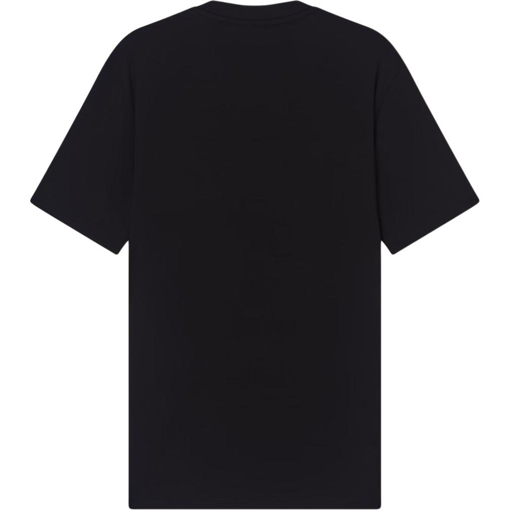Emporio Armani Solid Color Round Neck Eagle Logo Embroidered Short Sleeve T-Shirt Men tops EM004586-AF13721-UC001