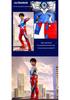 2025 Ultraman Boys' Zero Spring & Autumn Hoodie Set - Trendy, Genuine Children’s Wear