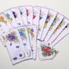 Pocket Handkerchiefs Toddler Face Towels 100% Cotton for Kids Girls Daily Use