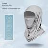 Dustproof Ice Silk Mask UV Protection UV Protection Veil Breathable Balaclava Face Cover  Outdoor