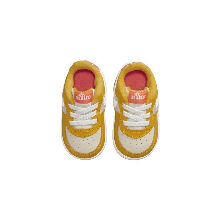 Nike Force 1 CB Mushroom Baby Sneakers Yellow Yellow-Ochre Pearl-White DQ0373-700