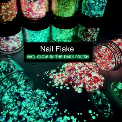 Nail Foils Luminous Colorful Non-Fading