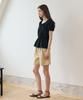 Deuloupisumeon Ribbon Puff Sleeve Blouse [Black]