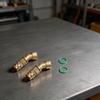 2pcs Brass Garden Sprayer Nozzles with Adjustable Features