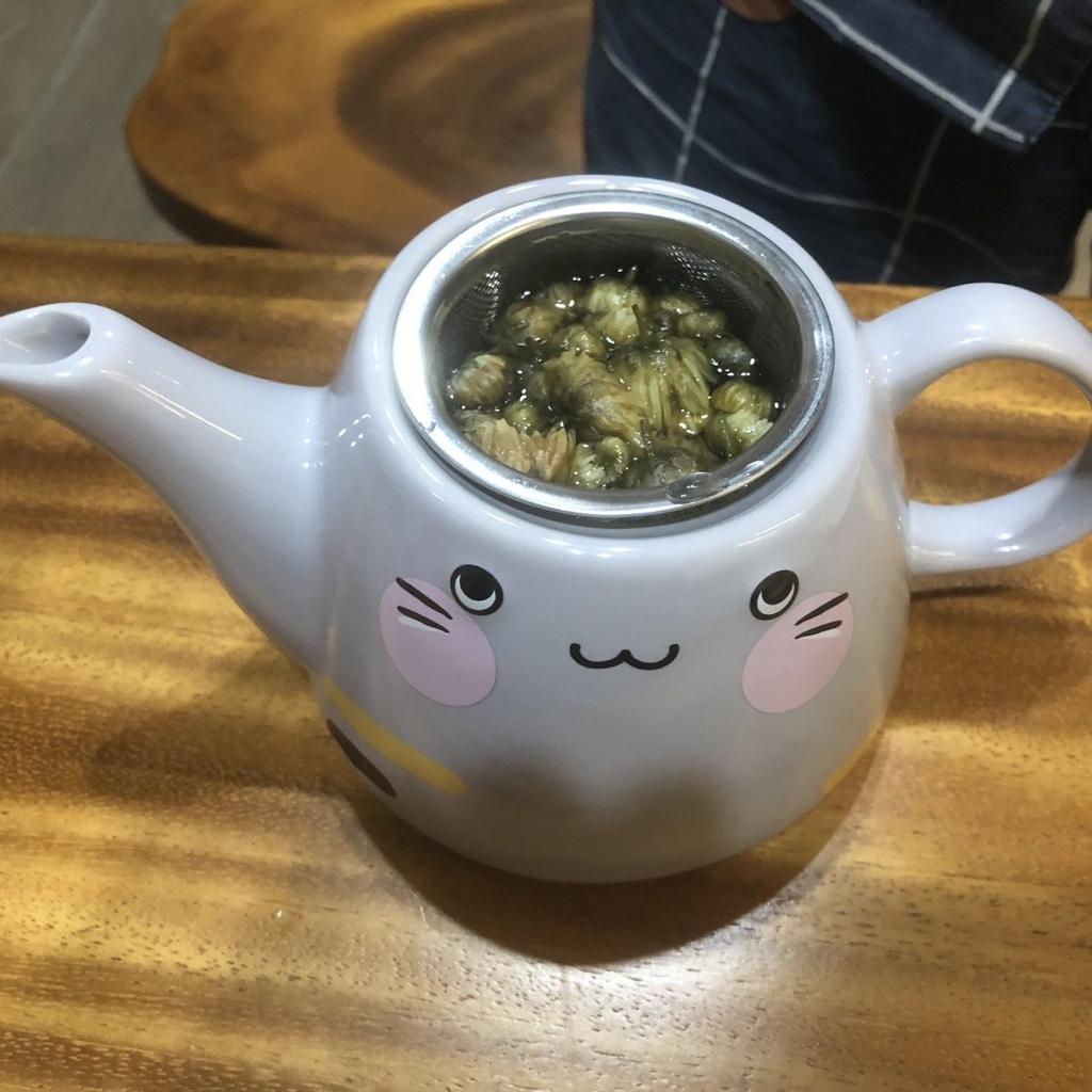 400ml Fat Cat Keramický hrnec Matka a dítě Kávový čajový set Konvice Japonská kreslená konvice na čaj 1 hrnec 1 šálek