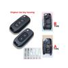 Boîtier de clé de voiture 2 3 boutons Coque de télécommande Accessoires pour Renault Express Uit 2022