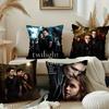 M-Movie T-Twilight Pillow Case Short Plush Sofa Decorative Gift Home Double-sided Printing Cushion
