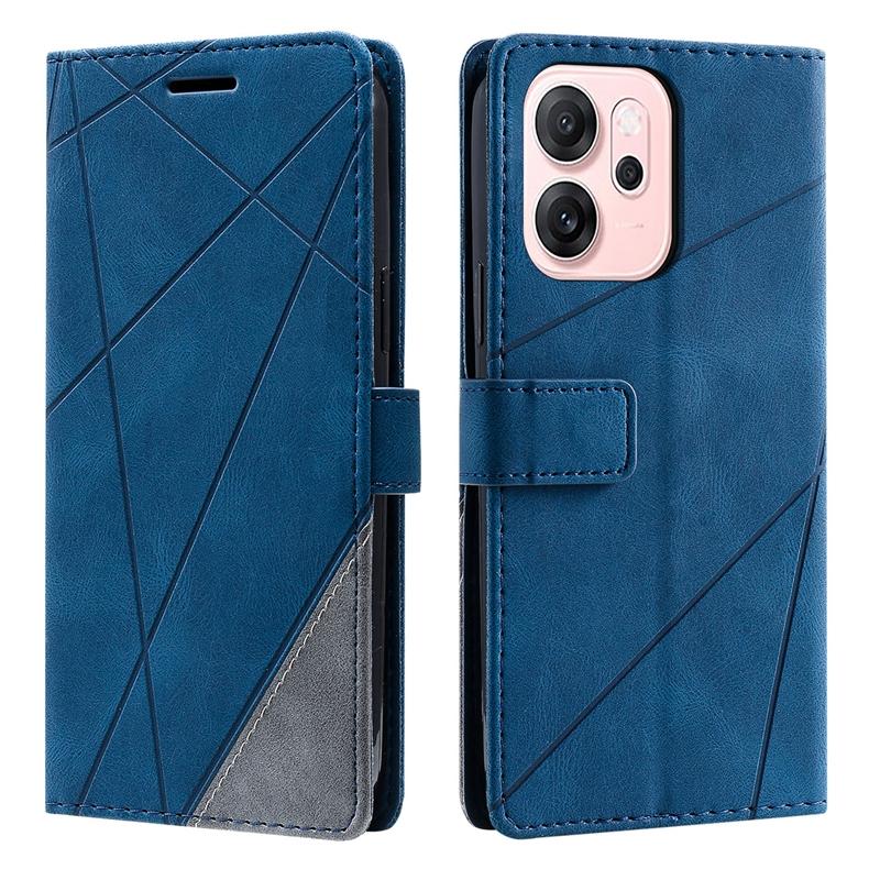 För Coque OPPO Reno 14F Fodral Lyxigt Flip-plånboksfodral i läder på för Fundas Oppo Reno14F Reno 14 Reno14 F 14F 5G Telefonfodral