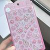 Korean Import Original NEKONI Sakura Cherry Blossom Pink 3D Relief Stickers Scrapbooking Diy Journal Cute Stationery Sticker