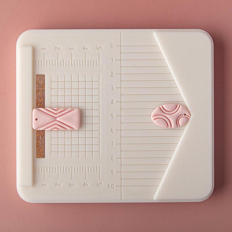 Stud Post Embedding Tool for Polymer Clay Earring Earring Drilling Dust Storage Box Polymer Clay Tools for Clay Jewelry
