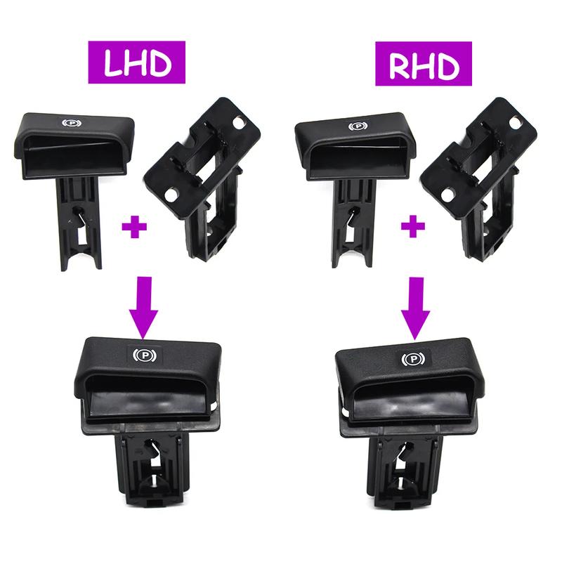 W220 Car Interior Handbrake Switch Parking Brake Lever Release Handle For Mercedes BENZ S Class S350 S500 S600 S320 2204270320