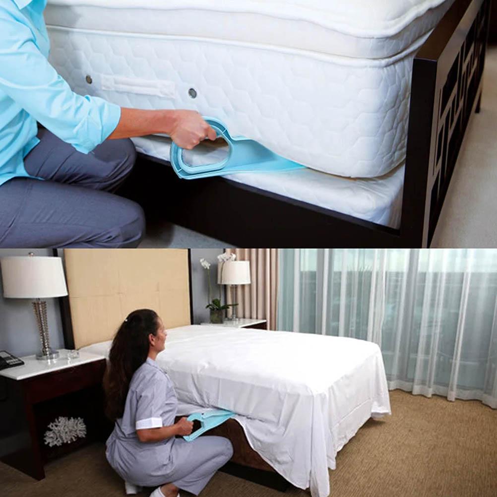 Ergonomic Mattress Elevator Plastic Mattress Lifter Bed Making and Mattress Lifting Tool