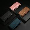 S24 S25 Ultra 5G Zipper Wallet Case RFID Leather Card Crossbody Coque for Samsung Galaxy S25 Edge S24 Plus 25 S 24 FE Flip Cover