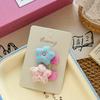 Summer Sequined Bow Flower Hairpin Sweet Children's Hair Accessories Do Not Hurt The Hair Side Bangs Hairpin Headdress Bb Clip