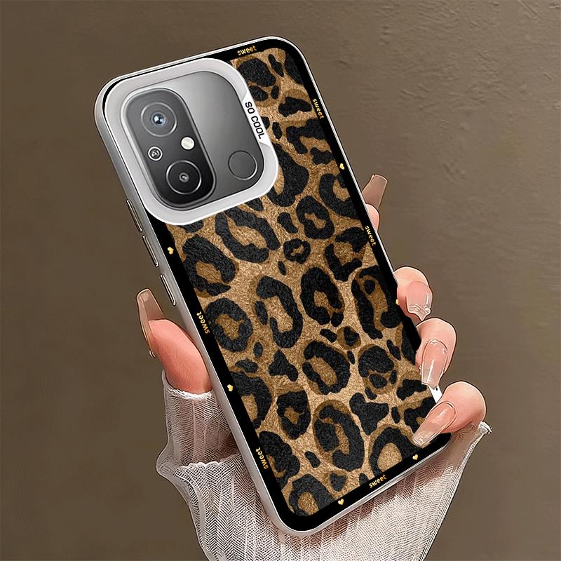 

Fashion Sweet Leopard Print Shockproof Phone Case for Xiaomi Poco X7 X6 X5 X3 Pro F7 Ultra M8 Redmi 15C 15 14C 13C 12C 10C 13 12 Xiaomi Poco X5 Pro