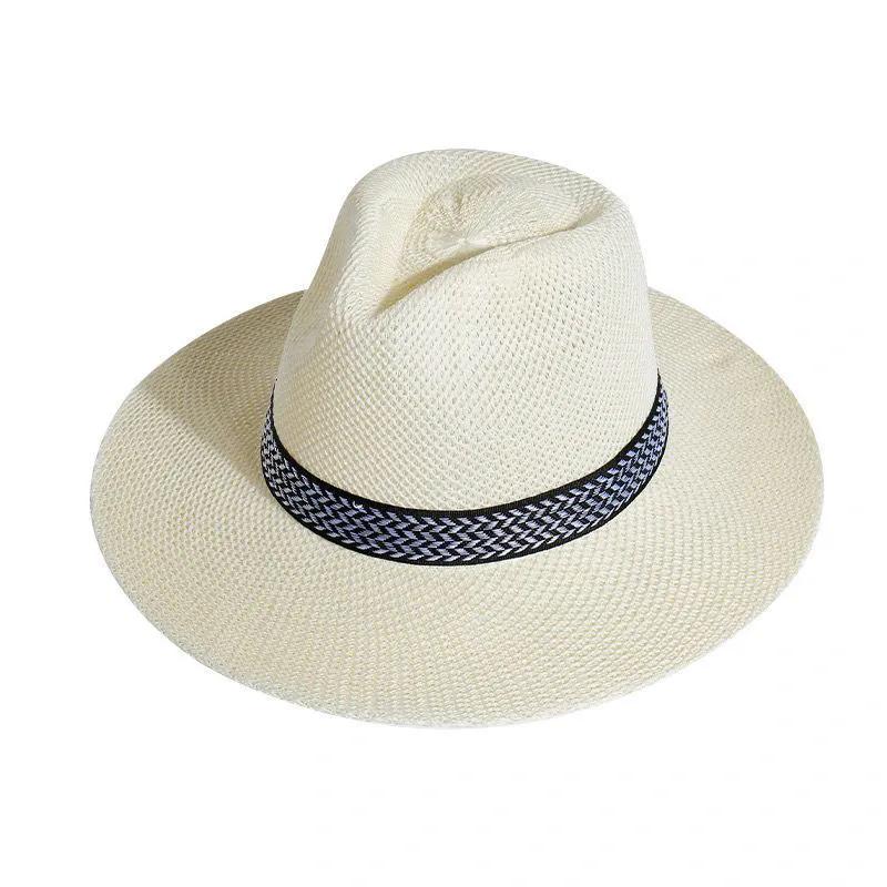 WTEMPO Couple Spring Summer Foldable Sunscreen Hats with Windproof Rope Solid Color Wide Brim Holiday Travel Beach Breathable Sun Hats