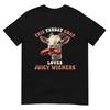 Unisex Shirt Cotton Oversize Large Size Funny Throat Goat Swallows Juicy Wieners Inappropriate Adult T-Shirt