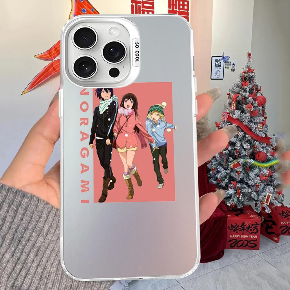 Japanese Yato Noragami Anime Art Phone Case For iPhone 16 15 14 13 12 11 Pro Max X XR XSMAX 8 7 Plus Matte Shockproof Back Cover