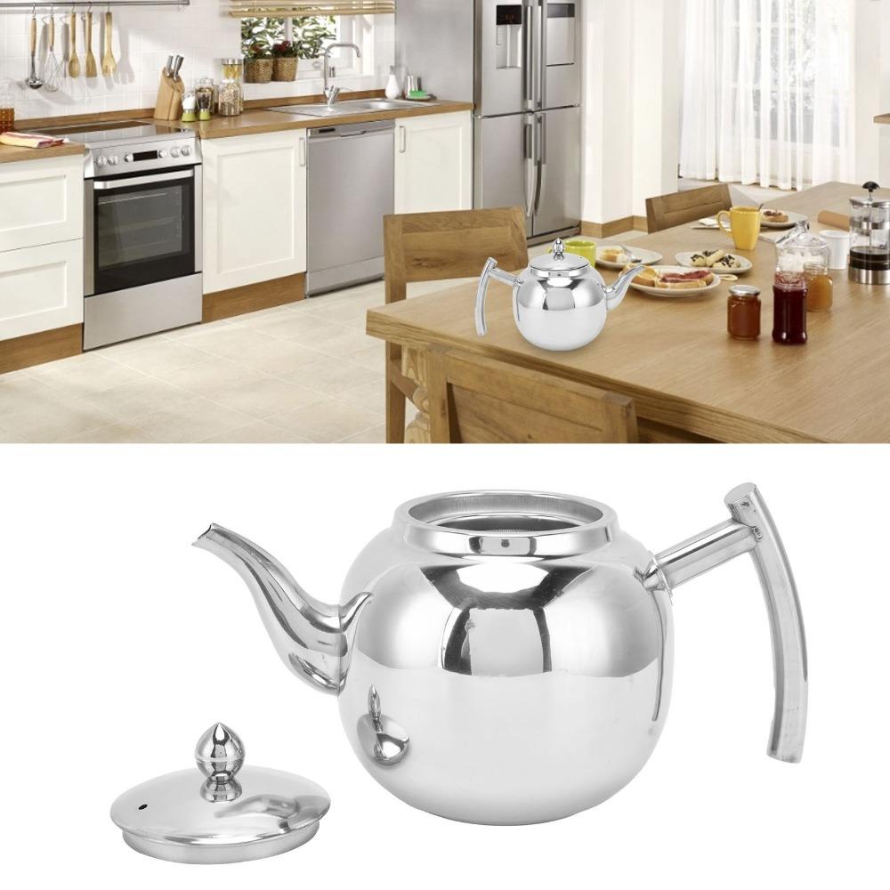 Stainless Steel Cold Water Kettle Mirror Polish Tea Kettle Stainless Steel Teapot Home Use