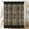 Luxury Vintage Bathroom Shower Curtain Black Gold Abstract Design Waterproof Fabric Home Decor 3D Print Curtains for Bathtub Ali
