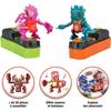 Silverlit YCOO - Biopod Kombat Duo Pack - 2 Créatures Électroniques Sonores Et Lumineuses À Construire Et À Collectionner - Rose Et