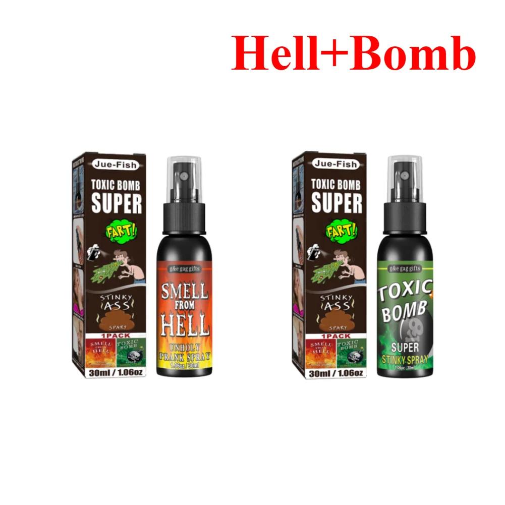 30ML Liquid Fart Spray Can Stink Bomb Ass-Smelly Stinky Gas Crap Gag Prank Non Toxic Smells Novelties Toy Joke Party Supplies