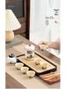 Portable Ceramic Kung Fu Tea Set - Travel Quick Cup for Office or Outdoor Use, Ideal Business Gift
