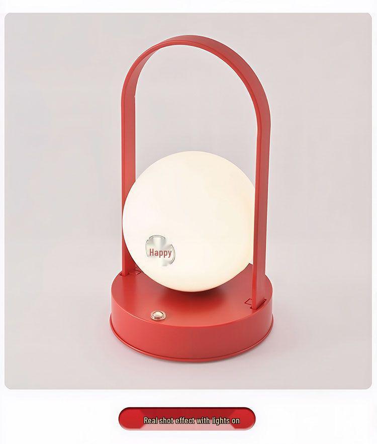 French Country 5W Red LED Bedside Light – Wedding Gift for Bride