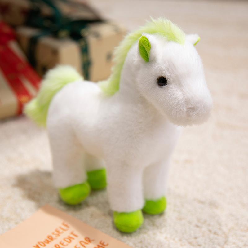 Unicorn Plush Toy - Soft, Cute Stuffed Horse Pendant for Kids