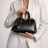Torba typu tote z rączką w stylu vintage dla kobiet, skóra PU, crossbody, na ramię, z zamkiem, średni rozmiar, do codziennego użytku