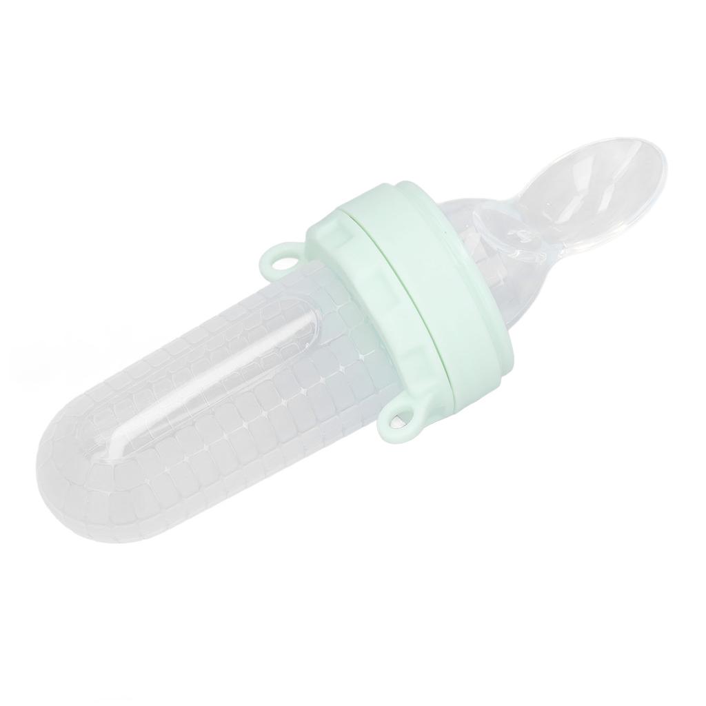 Baby Food Feeder Cute Shaped Soft Silicone Squeeze Spoon Fruit Pacifier Feeder for Infants