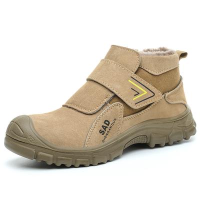 Scarpe invernali per la protezione del lavoro con velluto anti-schiacciamento anti-perforazione saldatura elettrica anti-stiratura lavoro Scarpe di sicurezza D246
