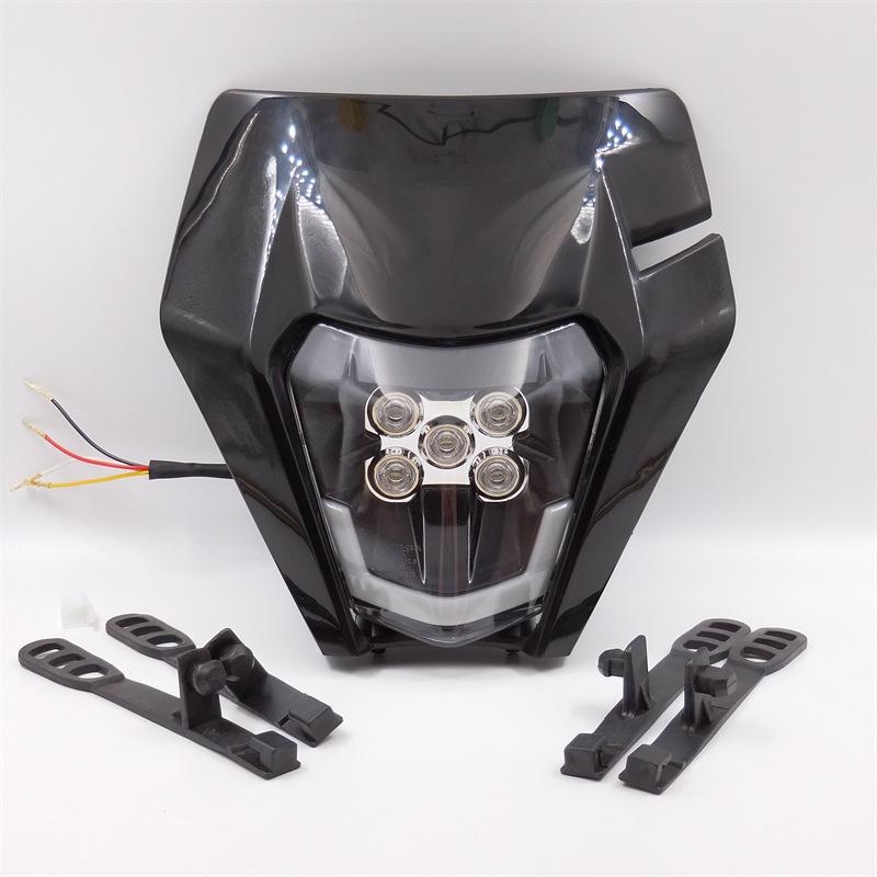 KTM Motorcycle Off-Road LED Front Headlight Assembly Cover - E17