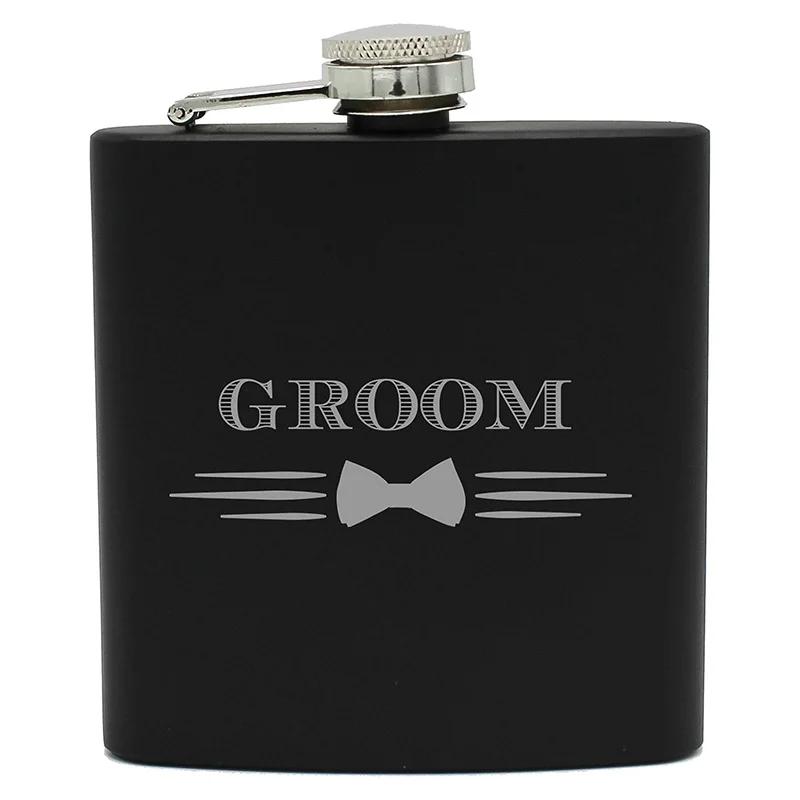 Father of the bride brother of the groom Flask Wedding engagement bachelor party Bach weekend Groomsman Best Man Proposal gift