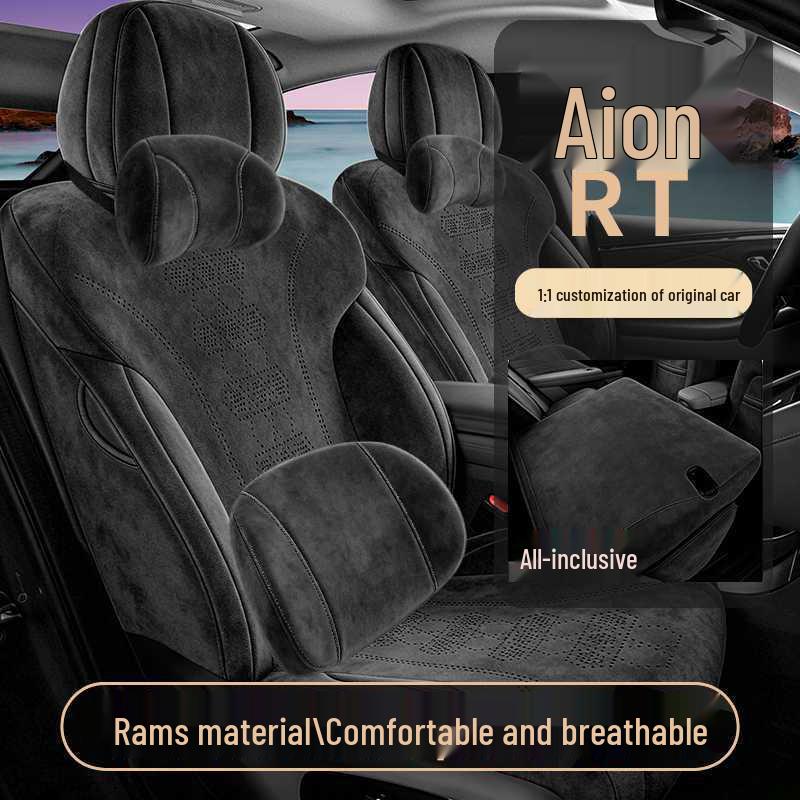 AION RT 25-26 Ramses Breathable Perforated Seat Covers - Full Coverage & Fashionable