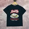 Spinal Tap Shark Sandwich Vintage Black TShirt New SpringSummer Arrivals Streetwear Unisex Women